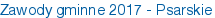 Zawody gminne 2017 - Psarskie