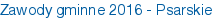 Zawody gminne 2016 - Psarskie